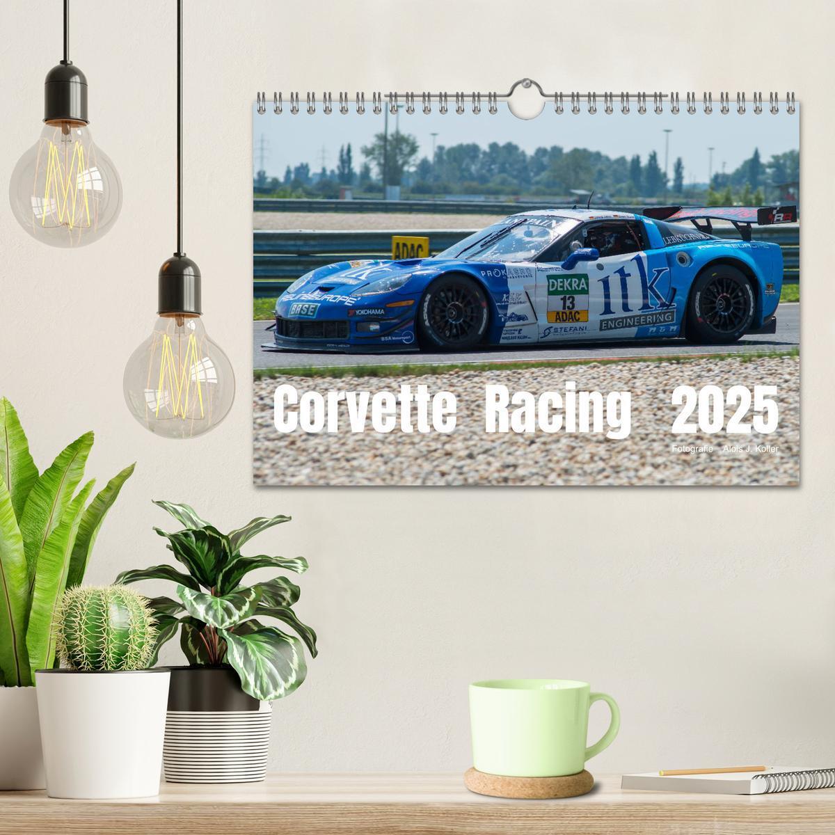 Bild: 9783435389117 | Corvette Racing 2025 (Wandkalender 2025 DIN A4 quer), CALVENDO...