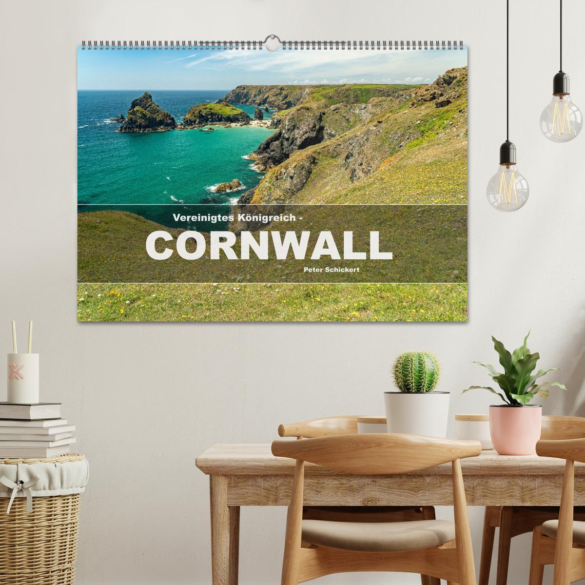 Bild: 9783383767487 | Vereinigtes Königreich - Cornwall (Wandkalender 2025 DIN A2 quer),...