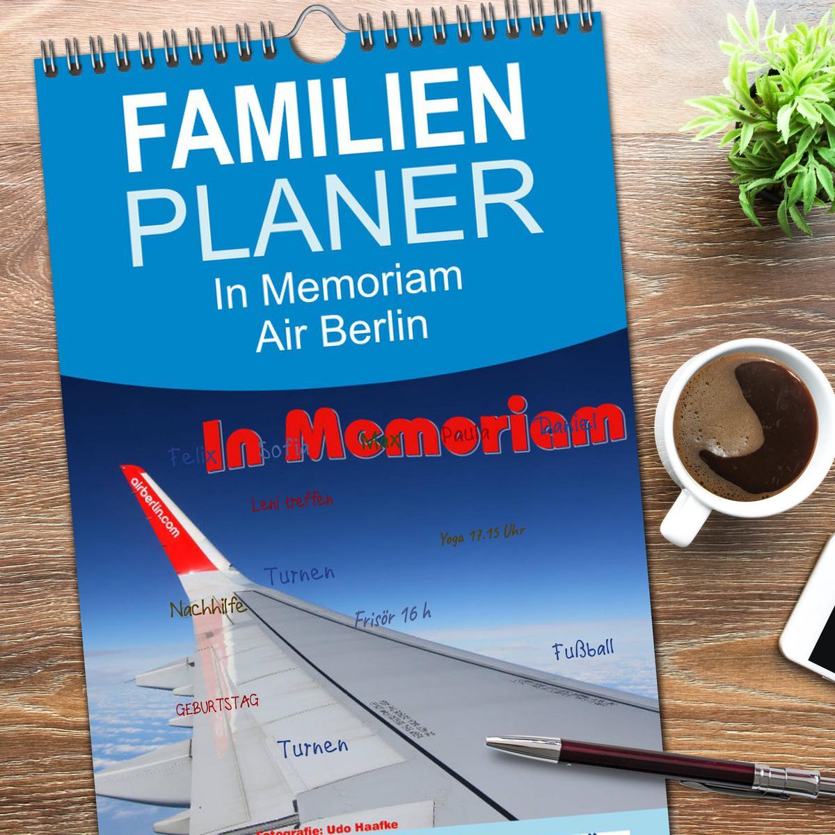 Bild: 9783457120026 | Familienplaner 2025 - In Memoriam Air Berlin mit 5 Spalten...