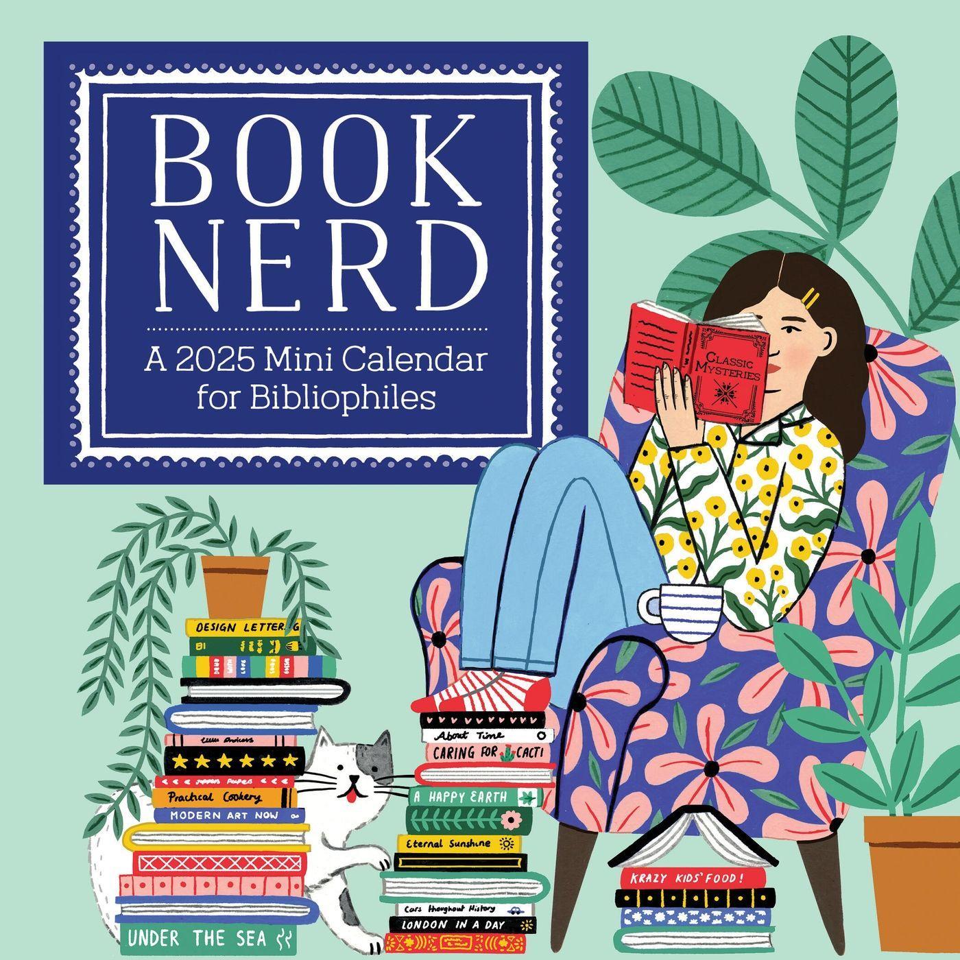 Cover: 9781523526628 | Book Nerd Mini Wall Calendar 2025 | Holly Maguire (u. a.) | Kalender