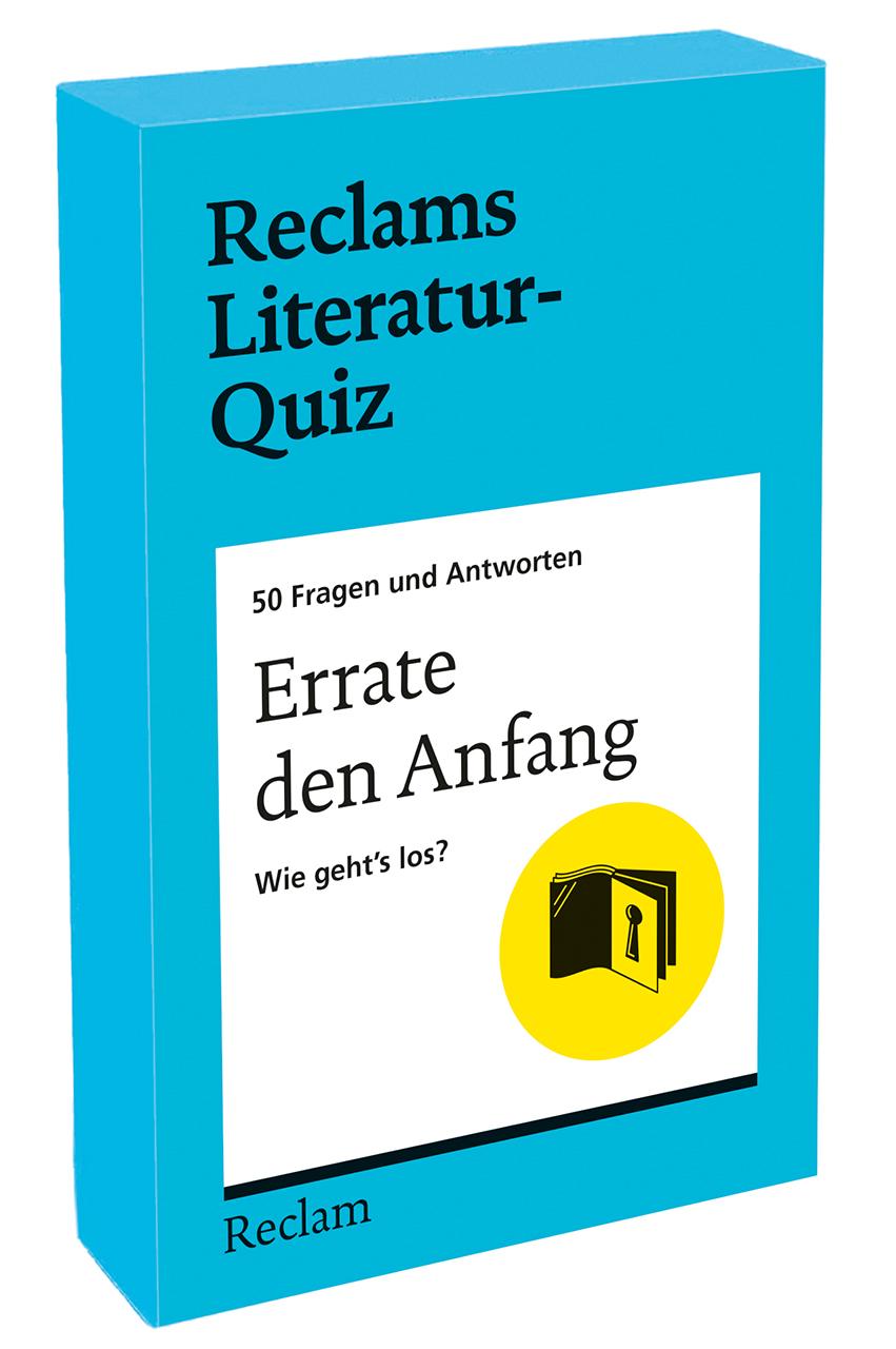 Cover: 4262461870011 | Errate den Anfang. Wie geht's los? 50 Fragen und Antworten für...