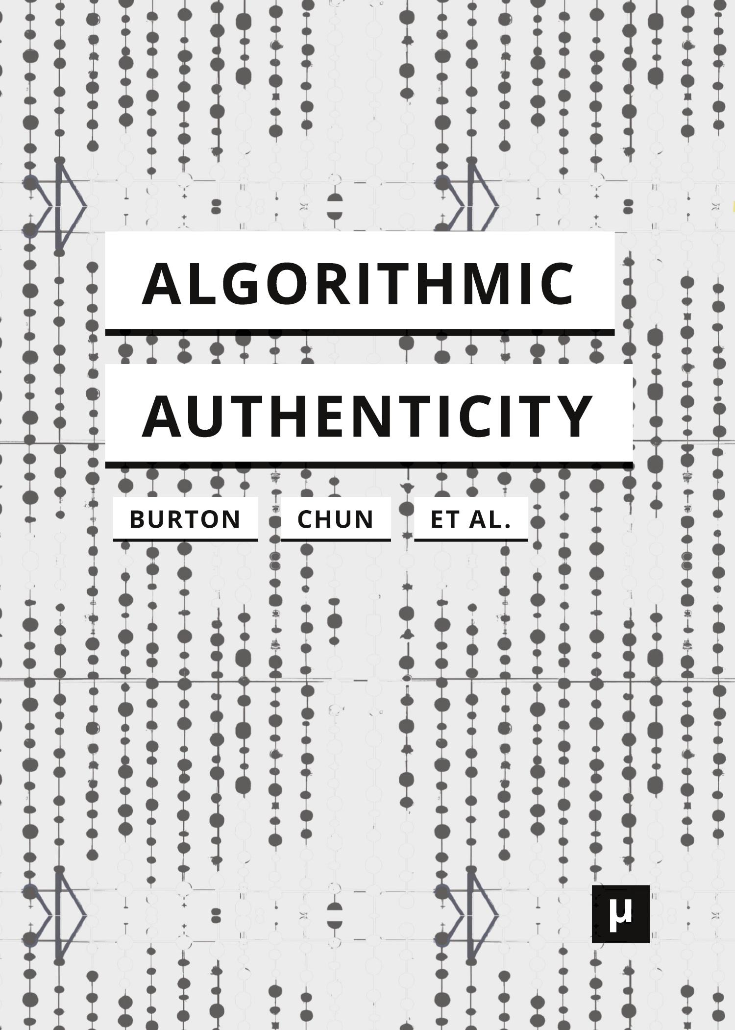 Cover: 9783957962102 | Algorithmic Authenticity | An Overview | Anthony Glyn Burton (u. a.)