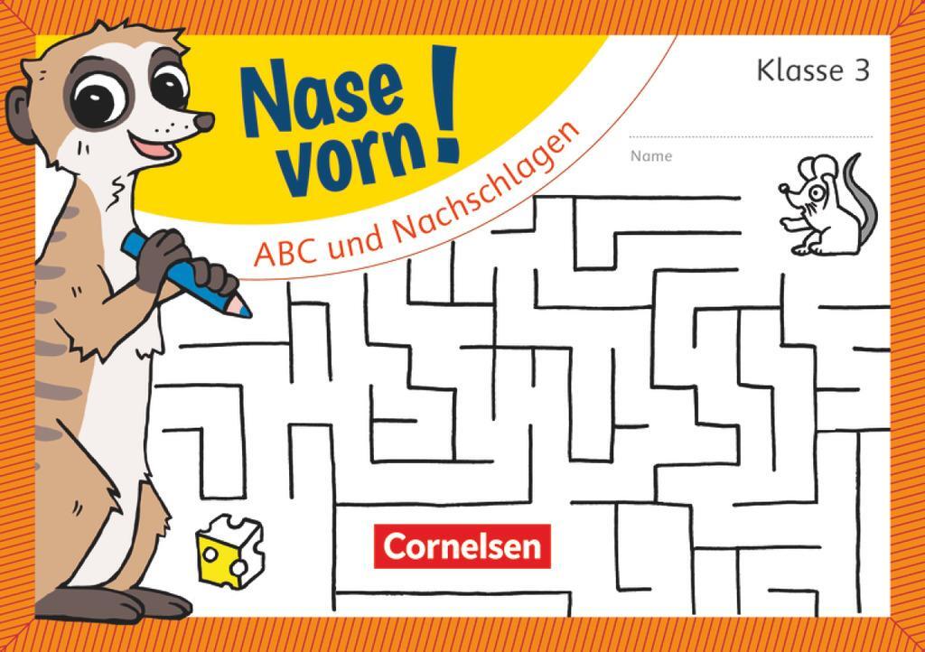 Cover: 9783060842063 | Nase vorn! - Deutsch 3. Schuljahr - ABC und Nachschlagen | Übungsheft