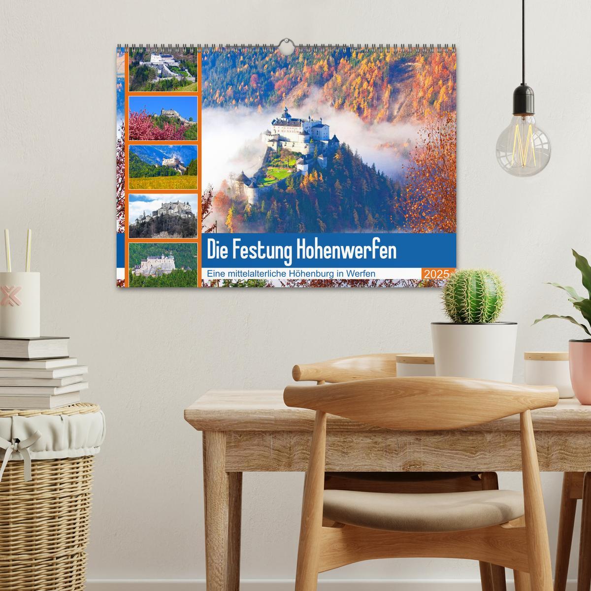 Bild: 9783435157464 | Die Festung Hohenwerfen (Wandkalender 2025 DIN A3 quer), CALVENDO...