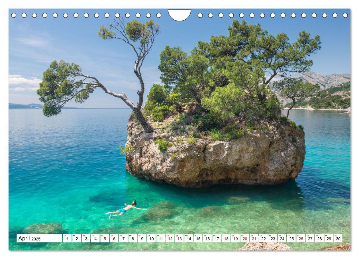 Bild: 9783383791567 | Kroatien - Perle des Balkans (Wandkalender 2025 DIN A4 quer),...