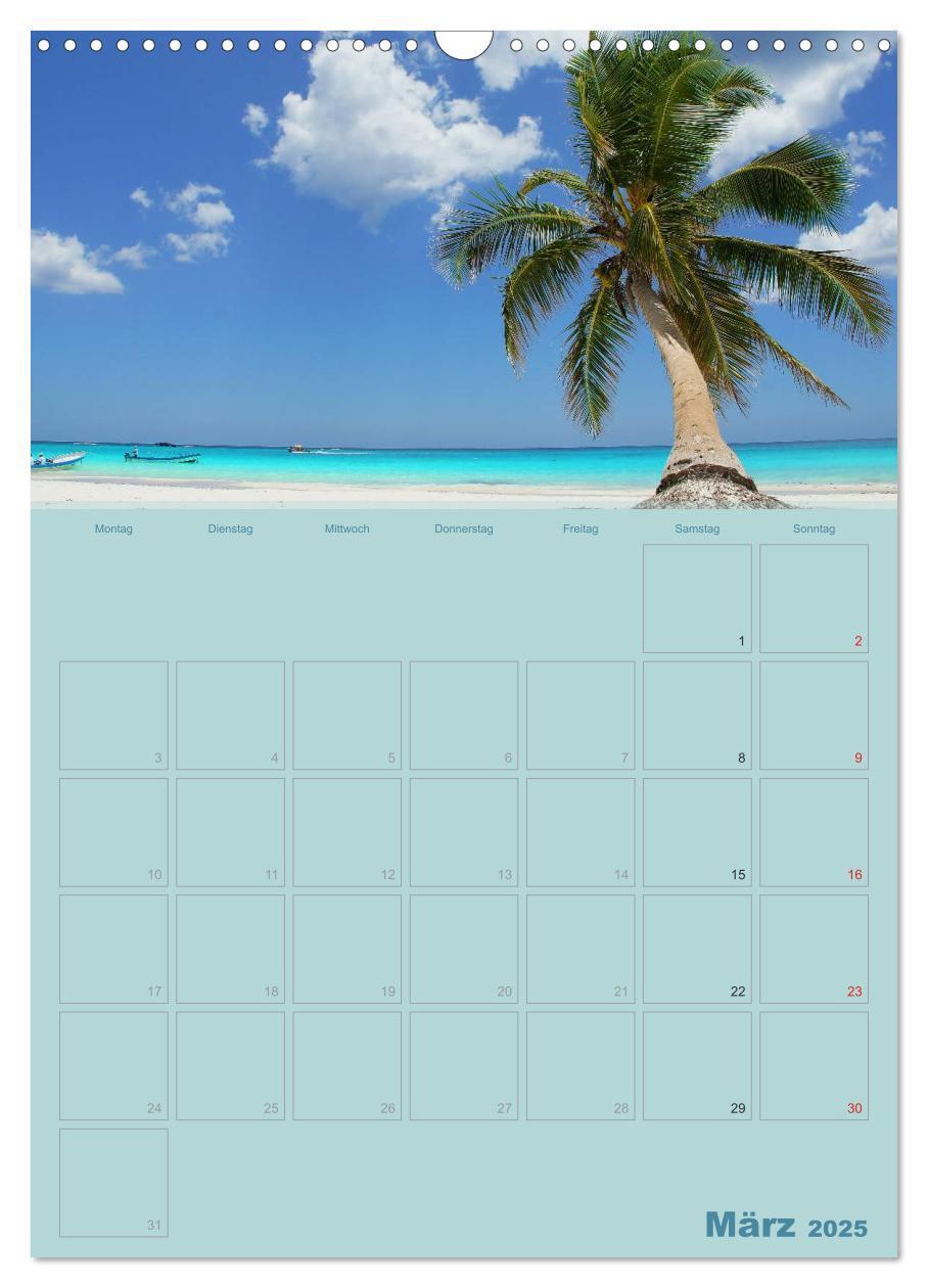 Bild: 9783457049389 | Karibik - Sonne, Strand und Palmen (Wandkalender 2025 DIN A3 hoch),...