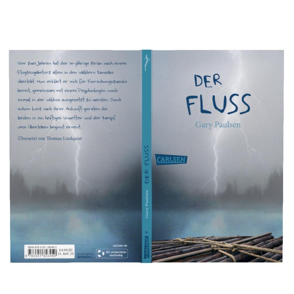 Bild: 9783551353450 | Der Fluß | Gary Paulsen | Taschenbuch | Carlsen Taschenbuch | 155 S.