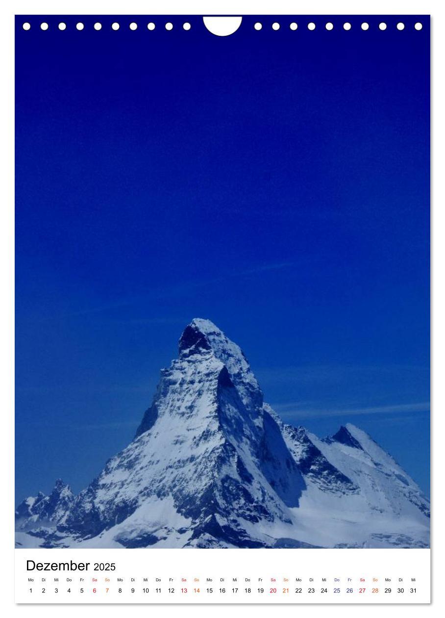 Bild: 9783457040720 | Horu Matterhorn im Hochformat (Wandkalender 2025 DIN A4 hoch),...