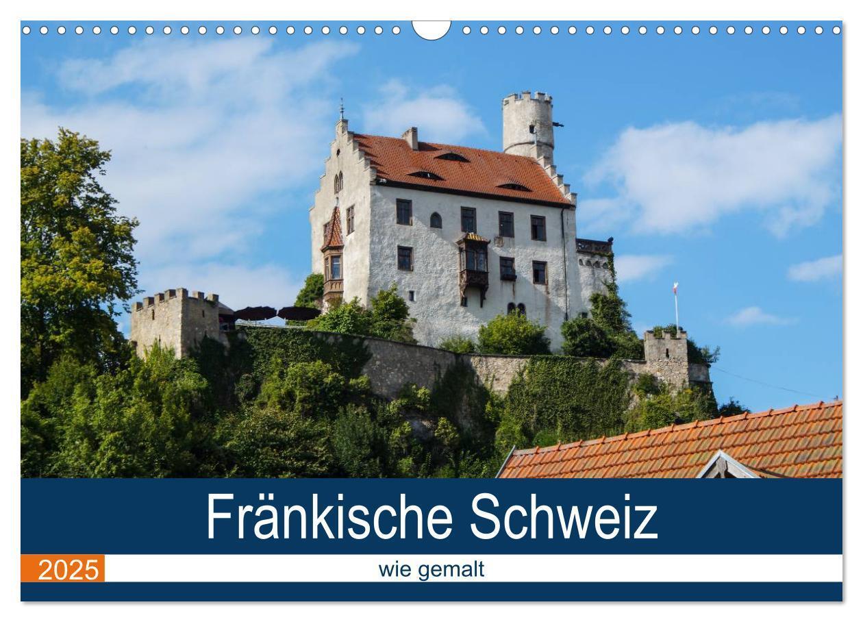 Cover: 9783435608959 | Fränkische Schweiz wie gemalt (Wandkalender 2025 DIN A3 quer),...