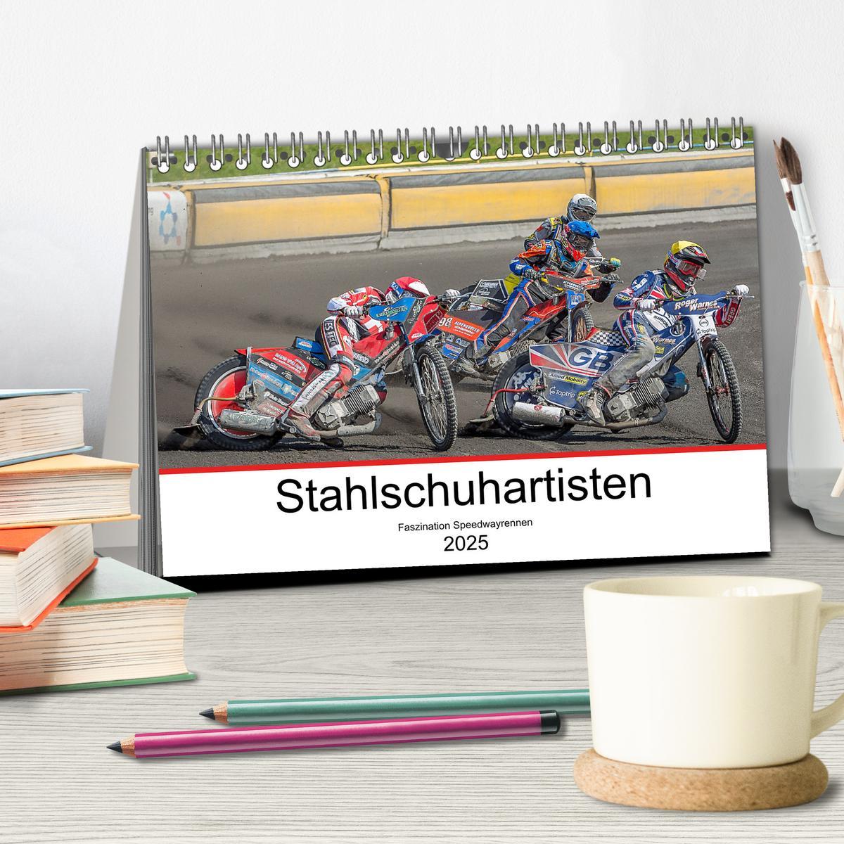 Bild: 9783435021437 | Stahlschuhartisten (Tischkalender 2025 DIN A5 quer), CALVENDO...