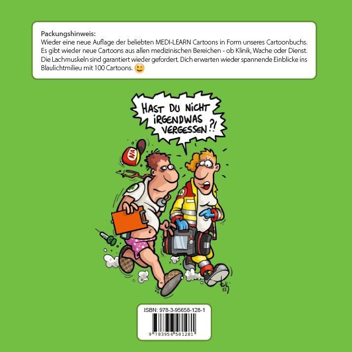 Rückseite: 9783956581281 | Cartoonbuch 14 | Medizinische Cartoons von Daniel Lüdeling | GbR