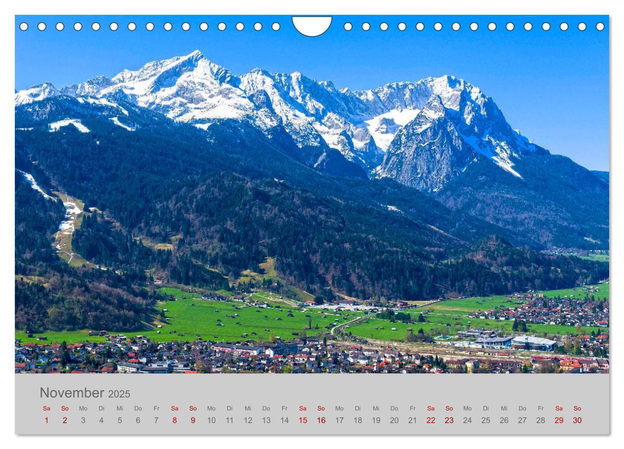 Bild: 9783435191703 | Garmisch-Partenkirchen Werdenfelser Land (Wandkalender 2025 DIN A4...