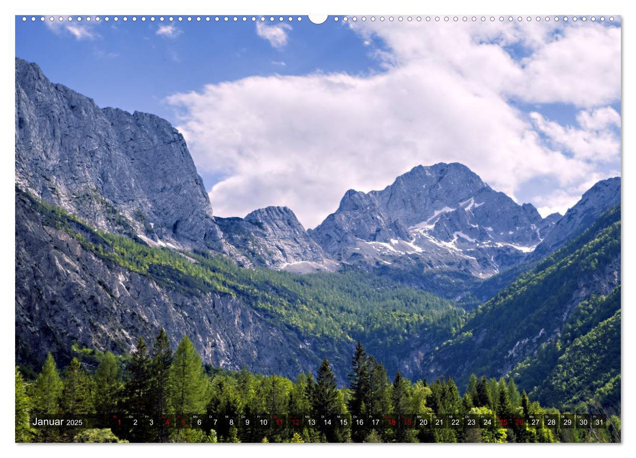 Bild: 9783435439287 | Slowenien - Soca Tal (Wandkalender 2025 DIN A2 quer), CALVENDO...