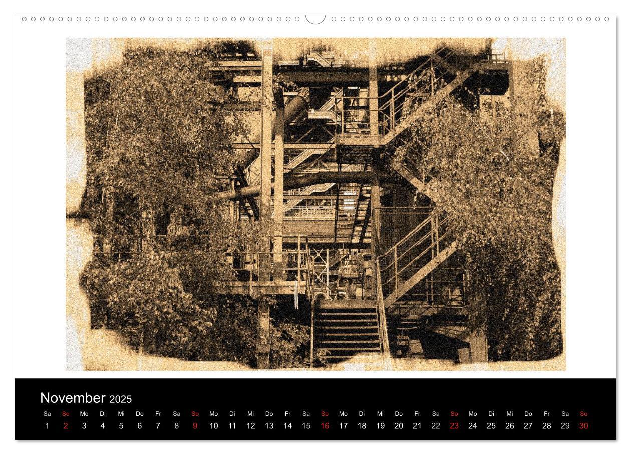 Bild: 9783435840861 | Landschaftspark Duisburg-Nord (Wandkalender 2025 DIN A2 quer),...