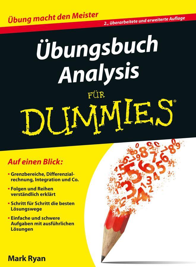 Cover: 9783527711406 | Übungsbuch Analysis | Mark Ryan | Taschenbuch | für Dummies | 336 S.