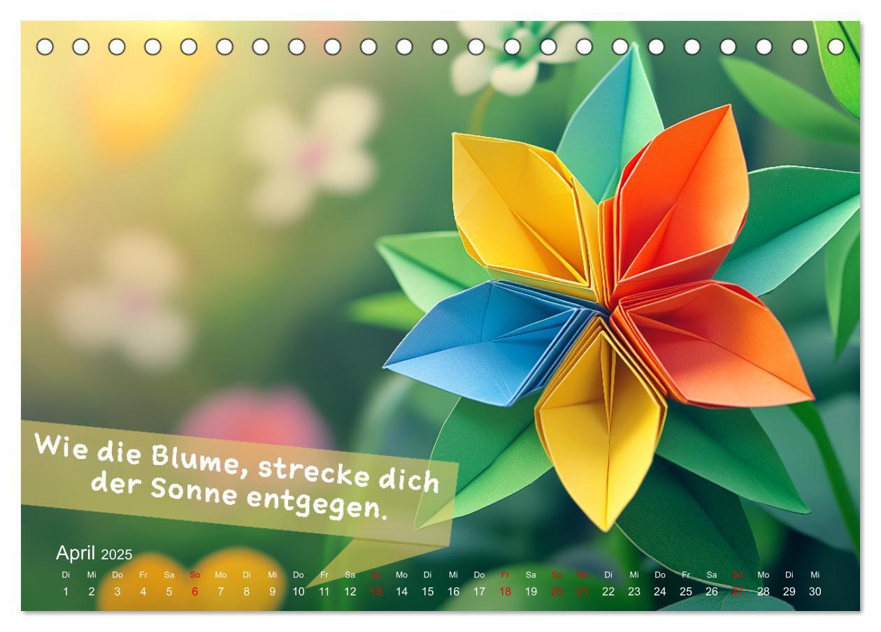 Bild: 9783457206324 | Origami Kalender der Achtsamkeit - Achtsamkeitskalender...