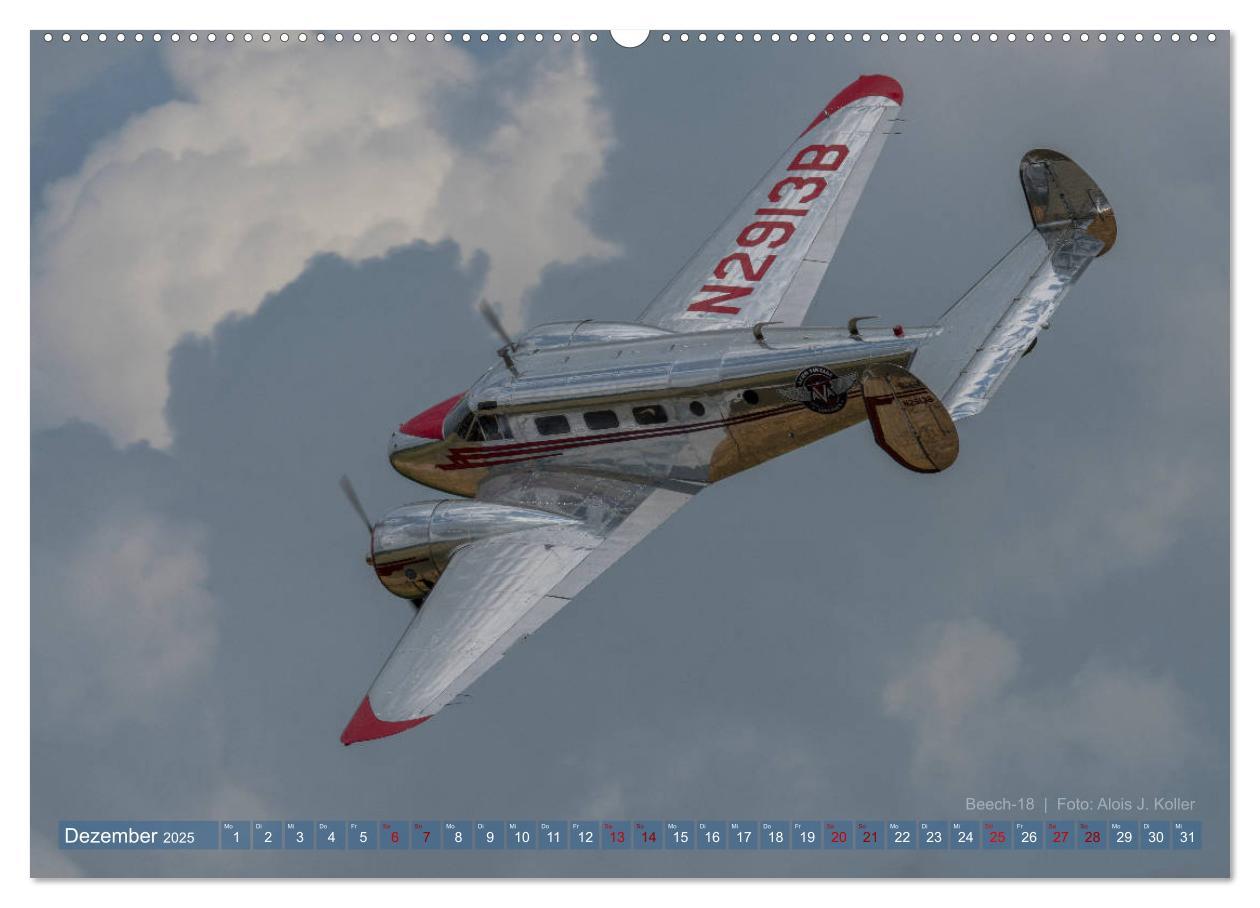 Bild: 9783435423903 | Historische Propellerflugzeuge 2025 (Wandkalender 2025 DIN A2...