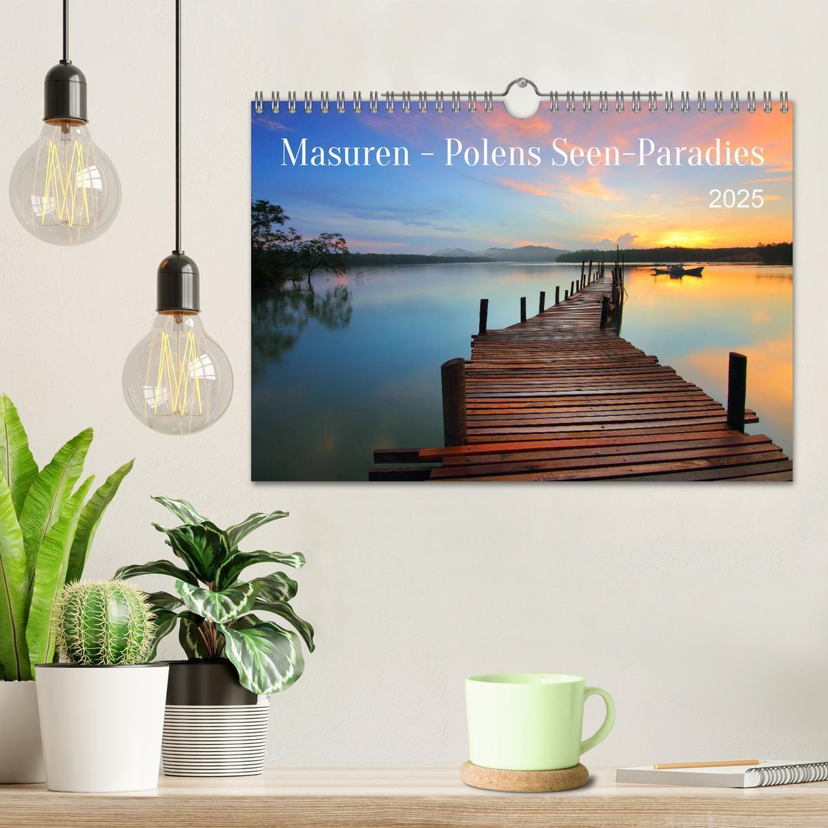 Bild: 9783383935787 | Masuren - Polens Seen-Paradies (Wandkalender 2025 DIN A4 quer),...