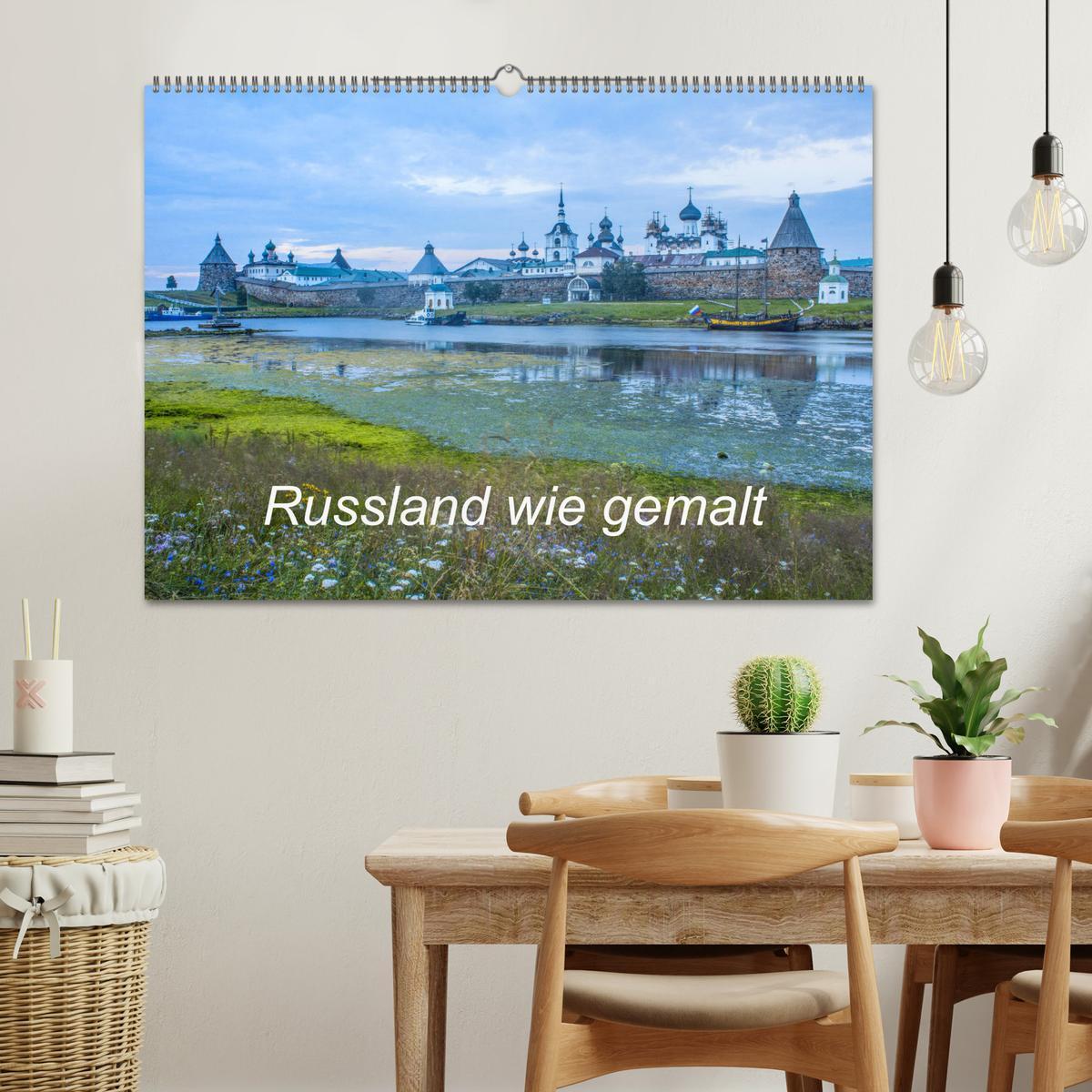 Bild: 9783435111800 | Russland wie gemalt (Wandkalender 2025 DIN A2 quer), CALVENDO...