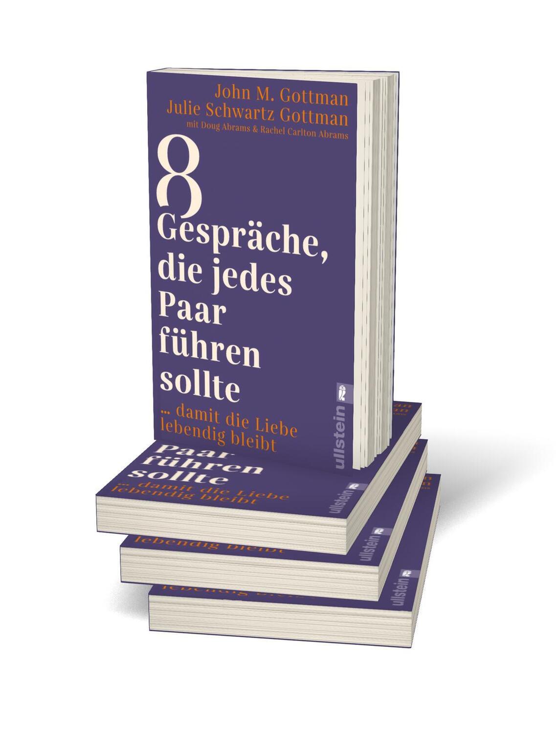 Bild: 9783548068312 | 8 Gespräche, die jedes Paar führen sollte ... | Gottman (u. a.) | Buch