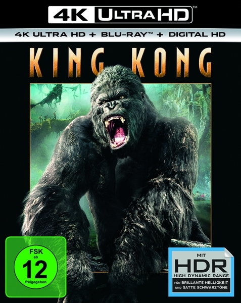 Cover: 5053083123680 | King Kong (2005) (Ultra HD Blu-ray &amp; Blu-ray) | Peter Jackson | 2017