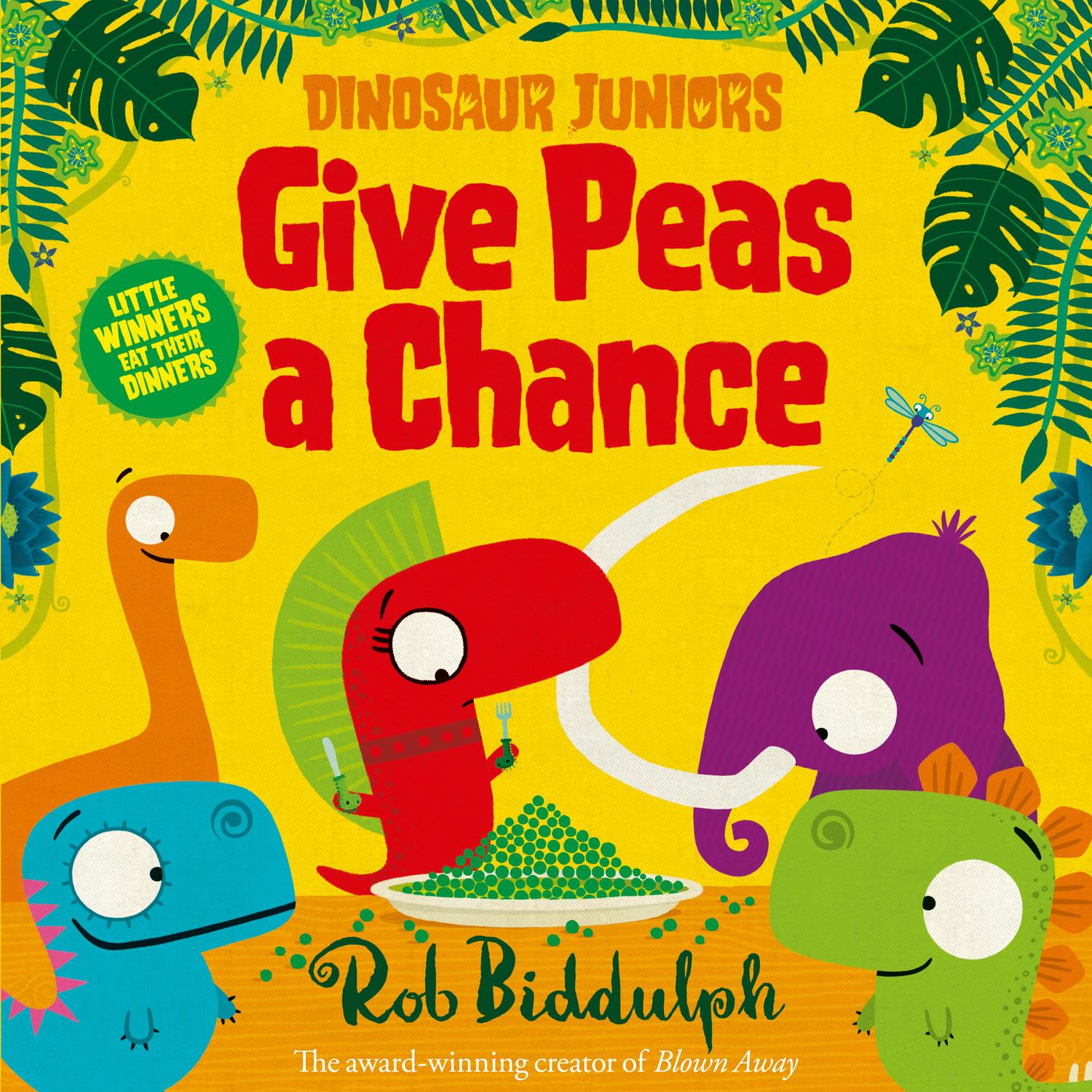 Cover: 9780008280635 | Dinosaur Juniors - Give Peas a Chance | Dinosaur Juniors 2 | Biddulph