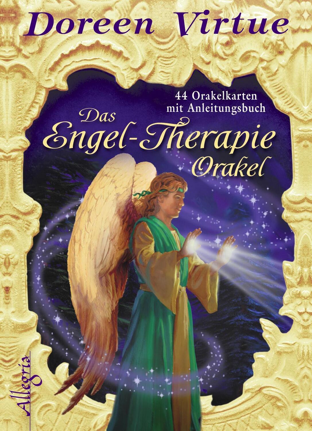 Cover: 9783793421719 | Das Engel-Therapie-Orakel (Kartendeck) | 44 Karten mit Anleitungsbuch