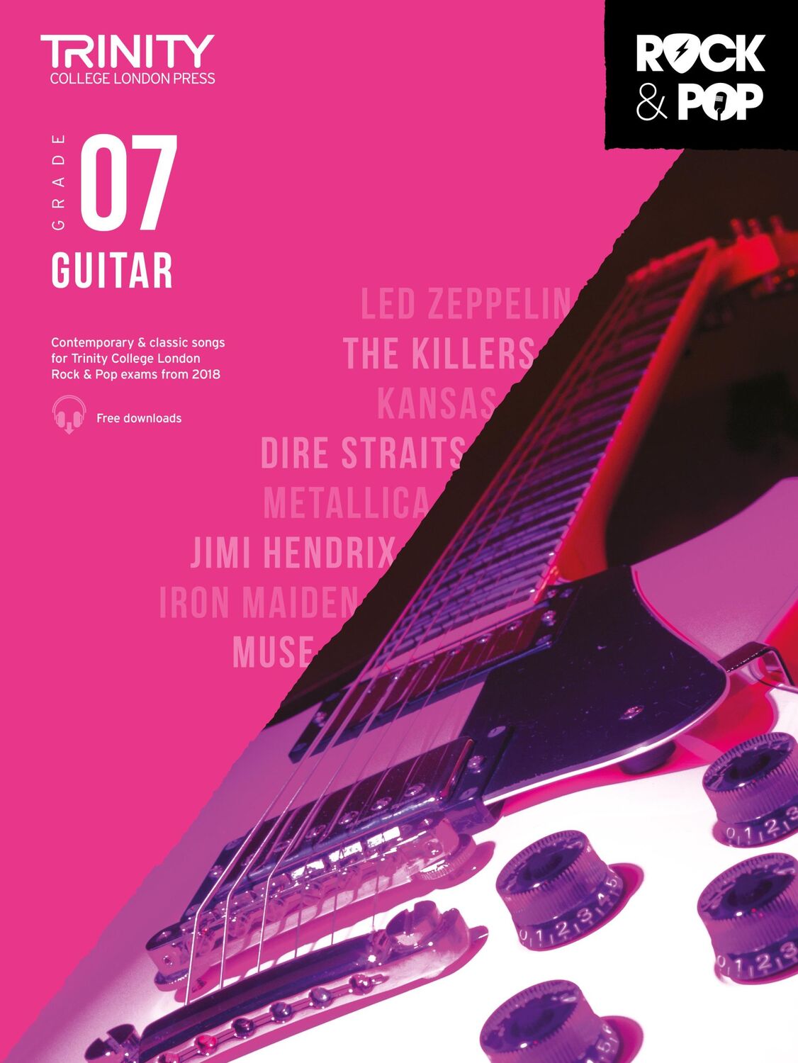 Cover: 9780857366542 | Trinity Rock &amp; Pop 2018 Guitar: Grade 7 | Taschenbuch | 40 S. | 2019