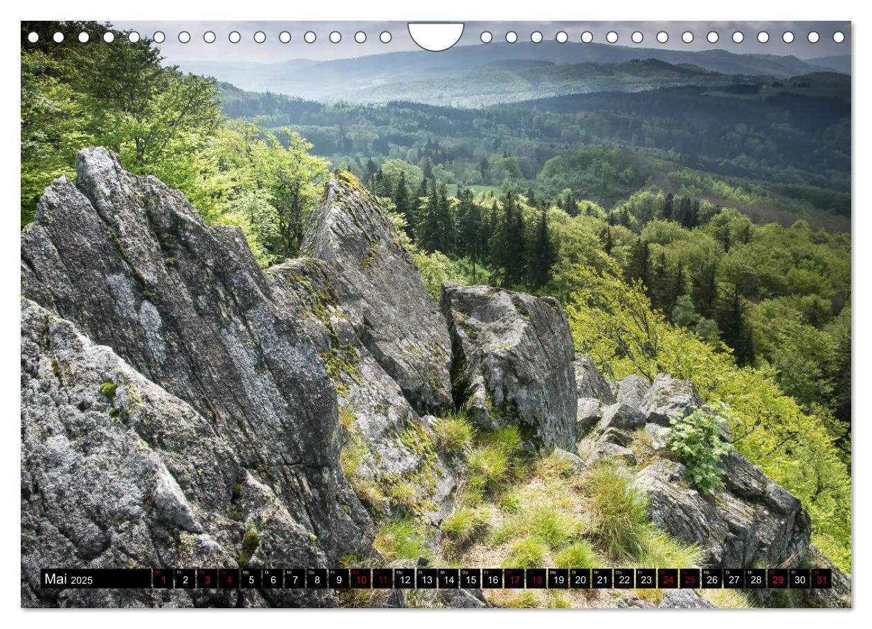 Bild: 9783435390434 | Die Rhön (Wandkalender 2025 DIN A4 quer), CALVENDO Monatskalender