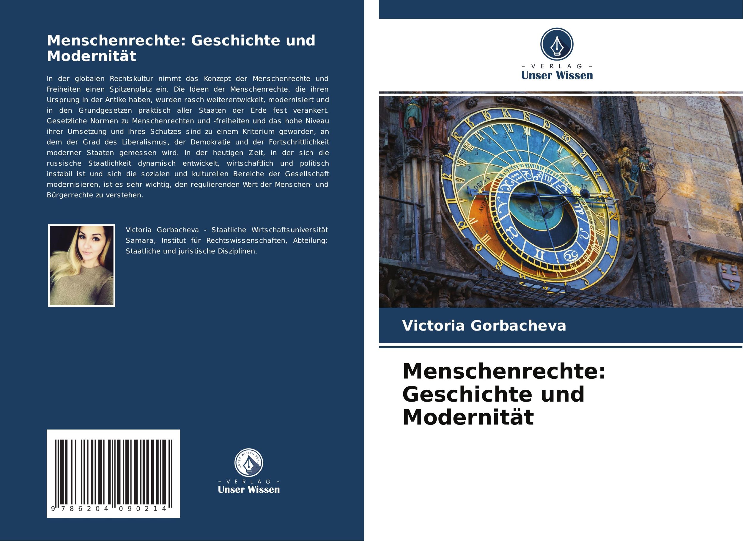 Cover: 9786204090214 | Menschenrechte: Geschichte und Modernität | Victoria Gorbacheva | Buch