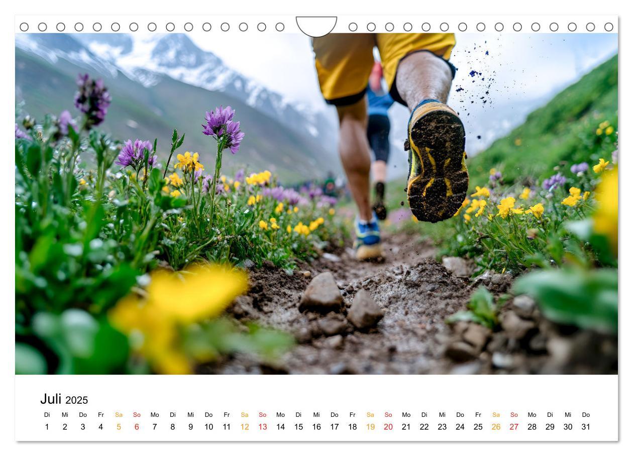 Bild: 9783457234662 | Trailrunning Power (Wandkalender 2025 DIN A4 quer), CALVENDO...