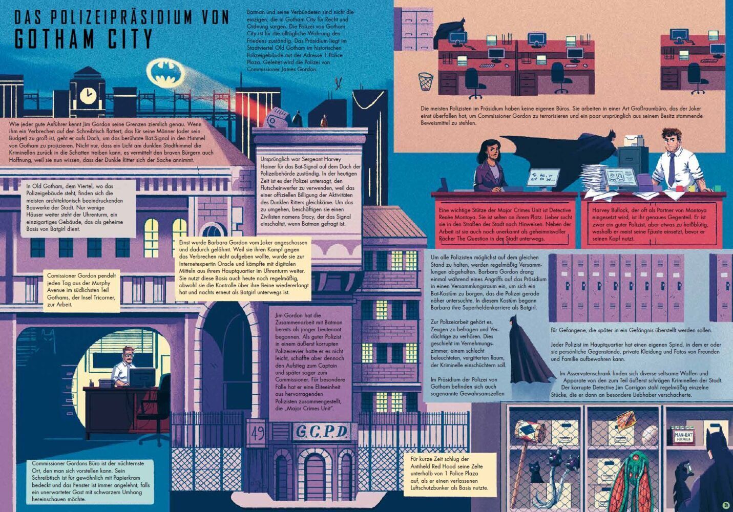 Bild: 9783833240171 | Entdecke Gotham City | Ein illustrierter Reiseführer | Matthew Manning