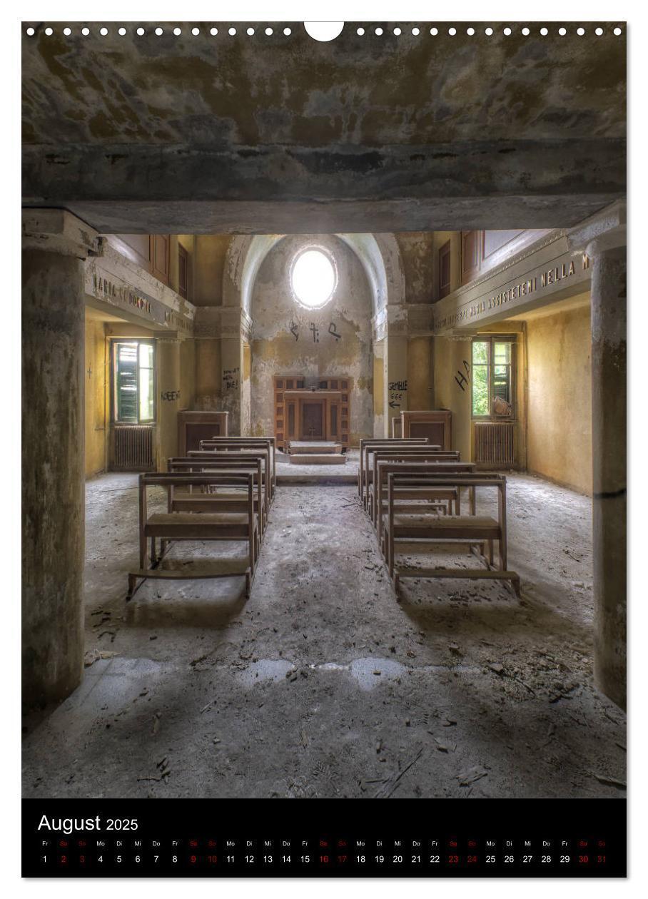 Bild: 9783435987184 | Lost Places - Verlassene Kirchen (Wandkalender 2025 DIN A3 hoch),...