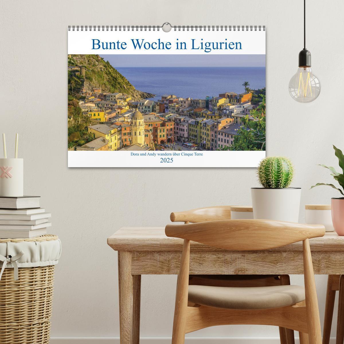 Bild: 9783435237807 | Bunte Woche in Ligurien (Wandkalender 2025 DIN A3 quer), CALVENDO...