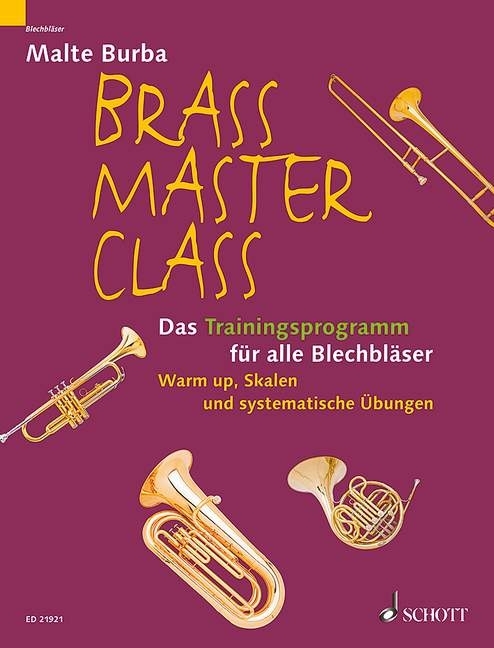 Cover: 9783795744892 | Brass Master Class | Malte Burba | Broschüre | 56 S. | Deutsch | 2017