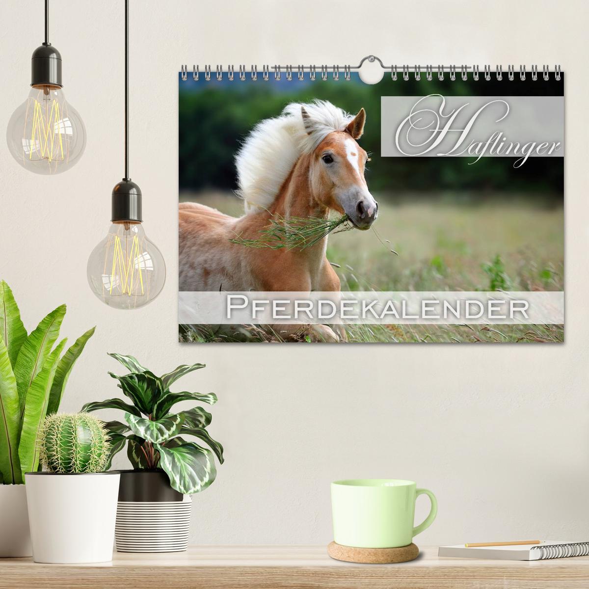 Bild: 9783435743308 | Haflinger / Geburtstagskalender (Wandkalender 2025 DIN A4 quer),...