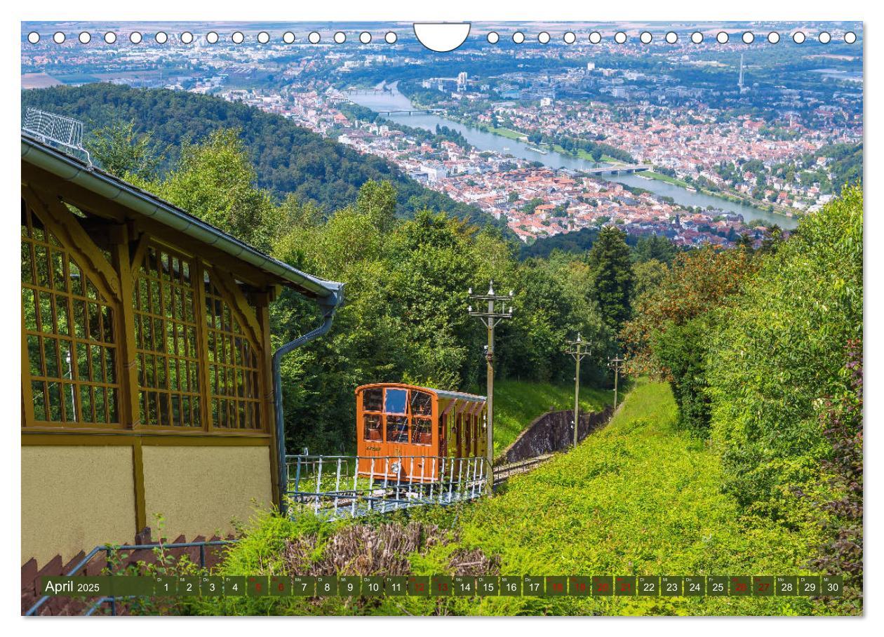 Bild: 9783435331673 | Heidelberger Neckarzauber (Wandkalender 2025 DIN A4 quer), CALVENDO...