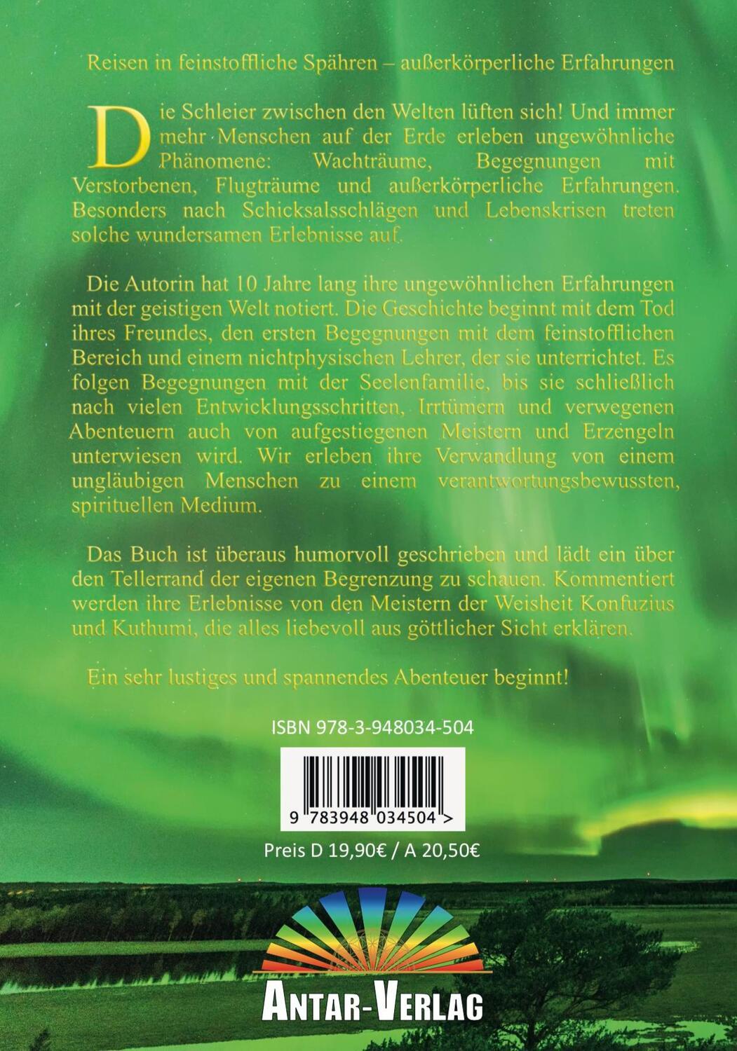 Rückseite: 9783948034504 | Reisen in feinstoffliche Sphären | Außerkörperliche Erfahrungen | Buch