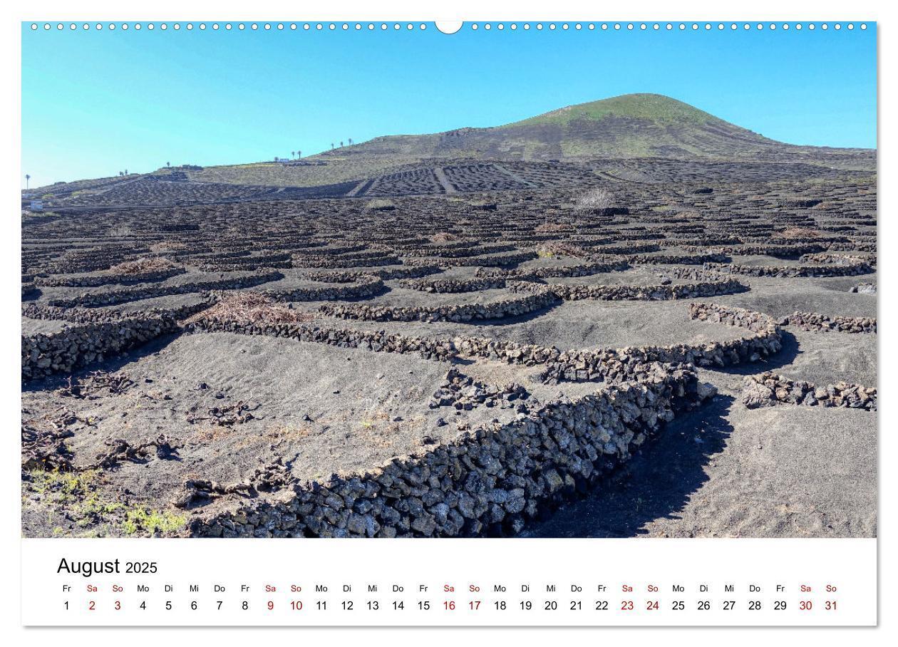 Bild: 9783435074624 | Lanzarote - Insel der spektakulären Landschaften (Wandkalender 2025...