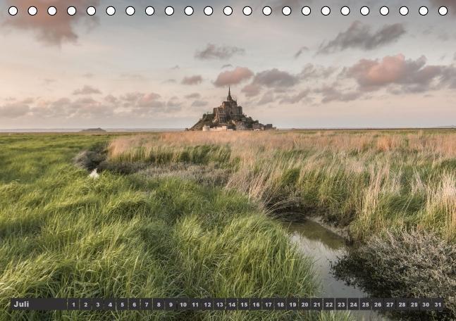 Bild: 9783660581997 | Ein Tag am Mont Saint Michel (Tischkalender immerwährend DIN A5 quer)