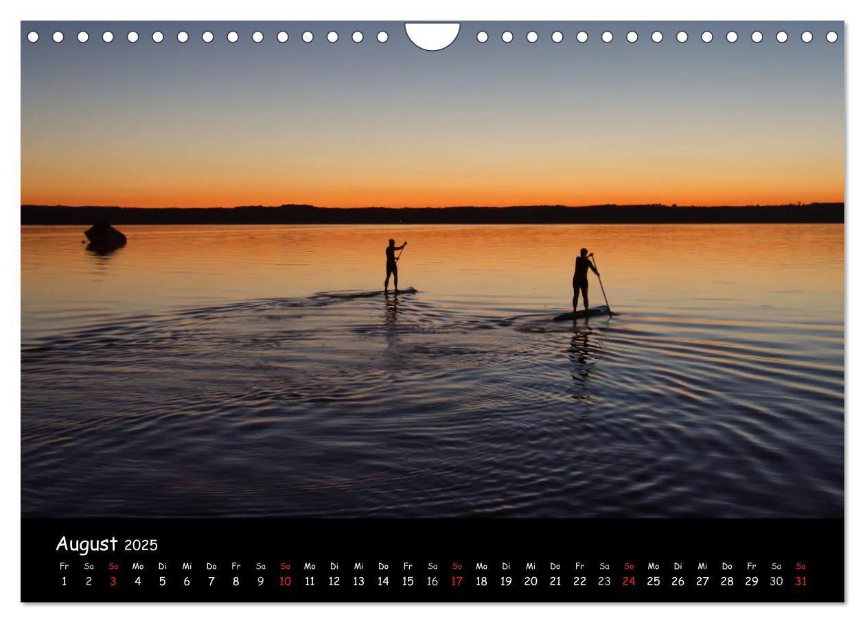 Bild: 9783435771530 | Starnberger See - Silent Moments (Wandkalender 2025 DIN A4 quer),...