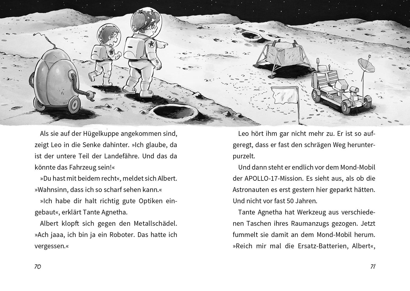 Bild: 9783965940338 | Leos wilde Abenteuer - Mond-Fieber | Andreas Völlinger | Buch | 96 S.