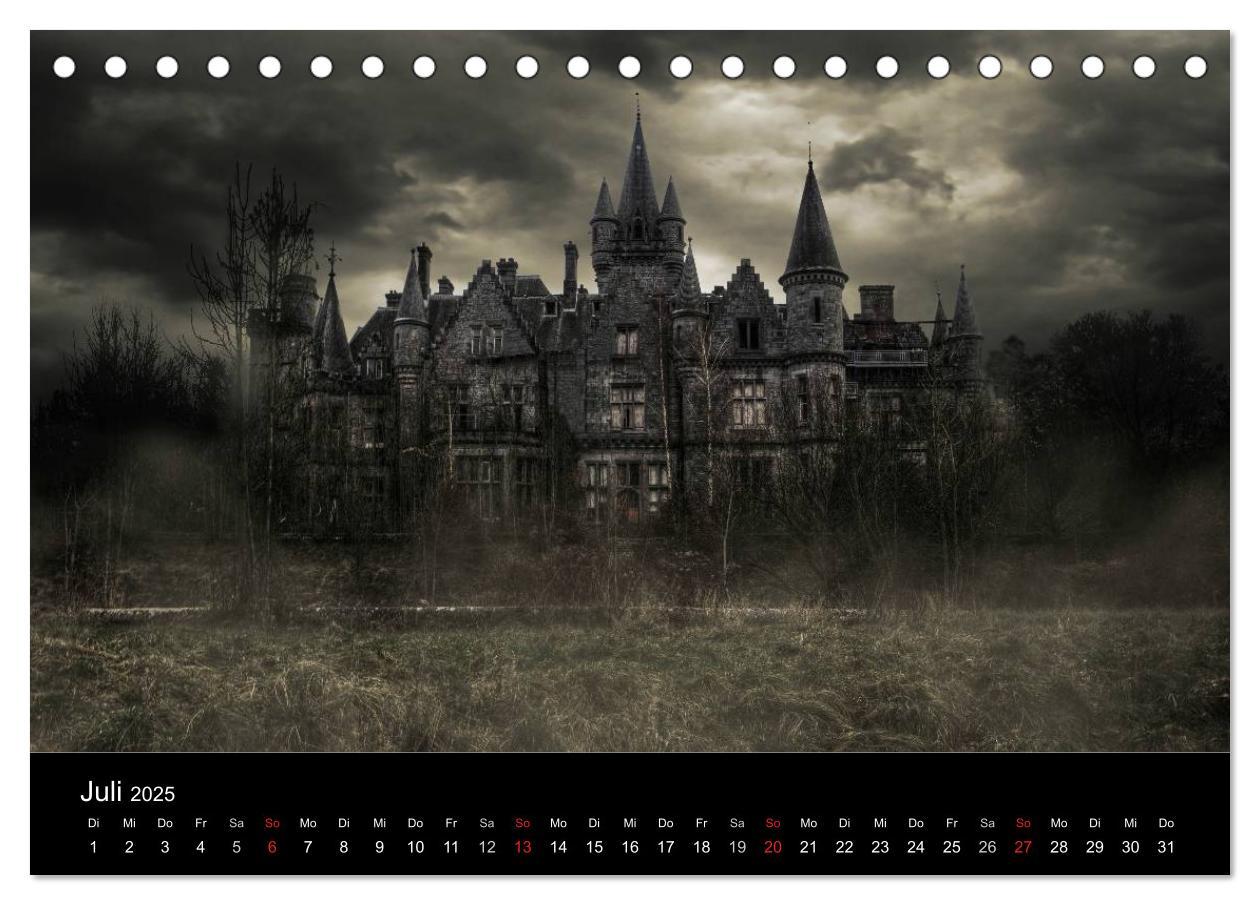 Bild: 9783435771943 | Geheimnisvolle Orte - Lost Places (Tischkalender 2025 DIN A5 quer),...