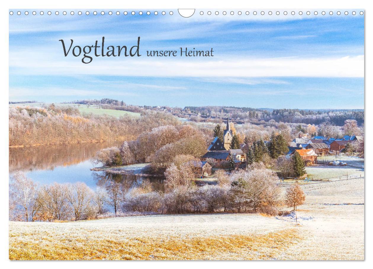 Cover: 9783435326037 | Vogtland - unsere Heimat (Wandkalender 2025 DIN A3 quer), CALVENDO...