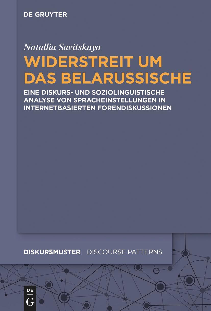 Cover: 9783110995114 | Widerstreit um das Belarussische | Natallia Savitskaya | Taschenbuch