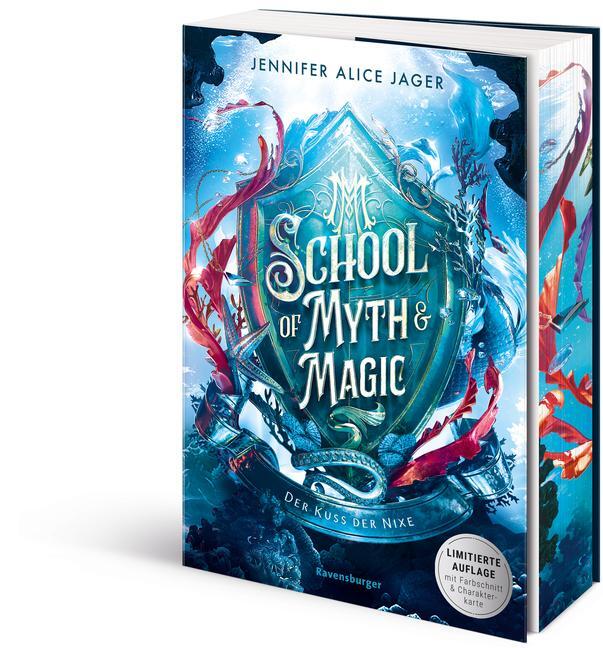 Cover: 9783473402465 | School of Myth &amp; Magic, Band 1: Der Kuss der Nixe (Limitierte...