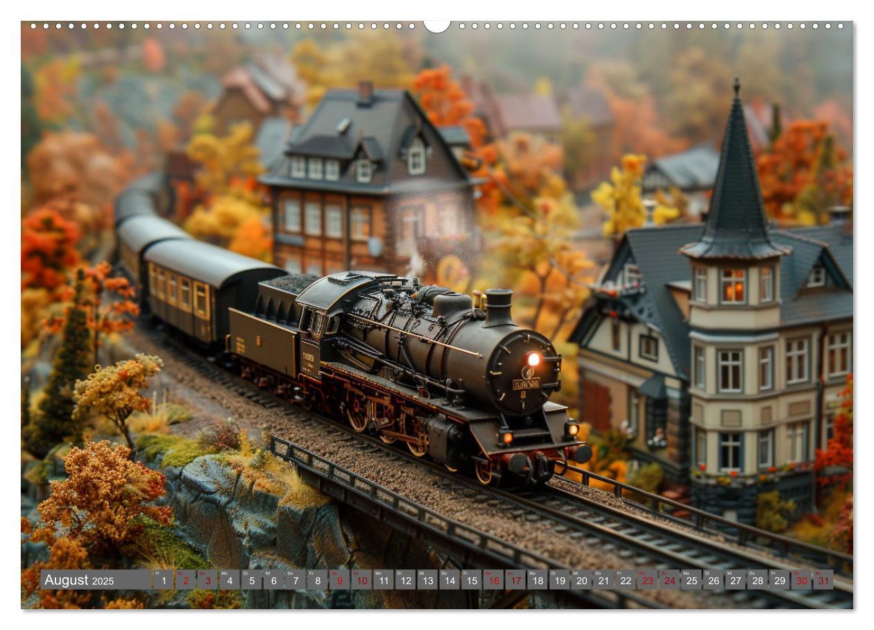 Bild: 9783435379903 | Modelleisenbahnen sind cool (Wandkalender 2025 DIN A2 quer),...