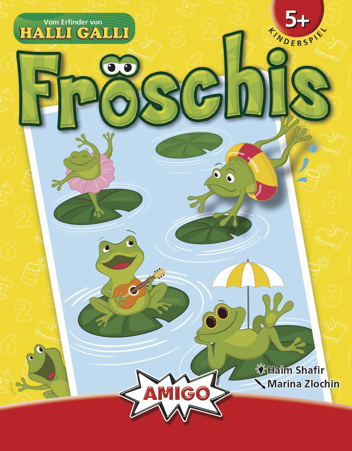 Cover: 4007396021523 | Fröschis | Haim Shafir | Spiel | Brettspiel | 02152 | Deutsch | 2021