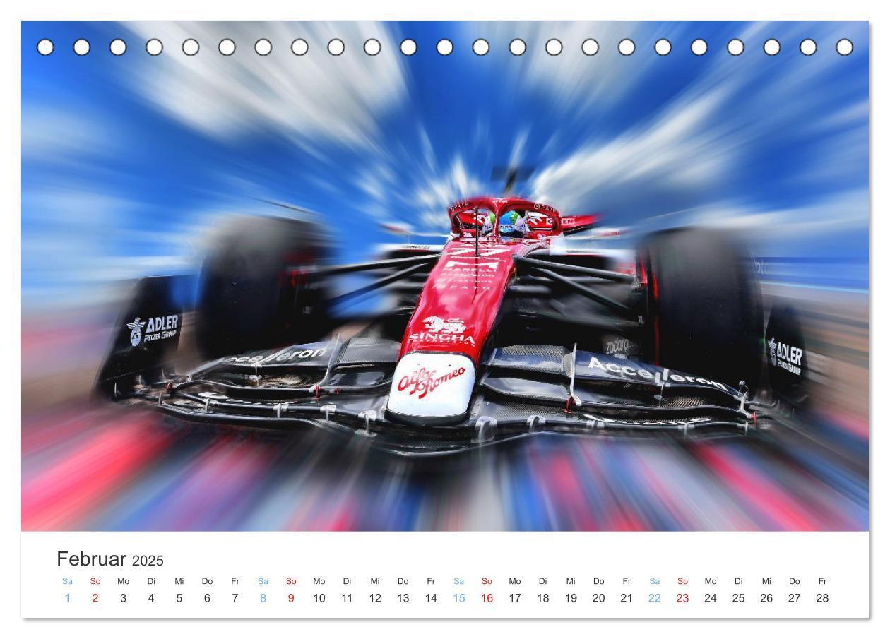 Bild: 9783435019410 | Formel 1 - Die Königsklasse (Tischkalender 2025 DIN A5 quer),...