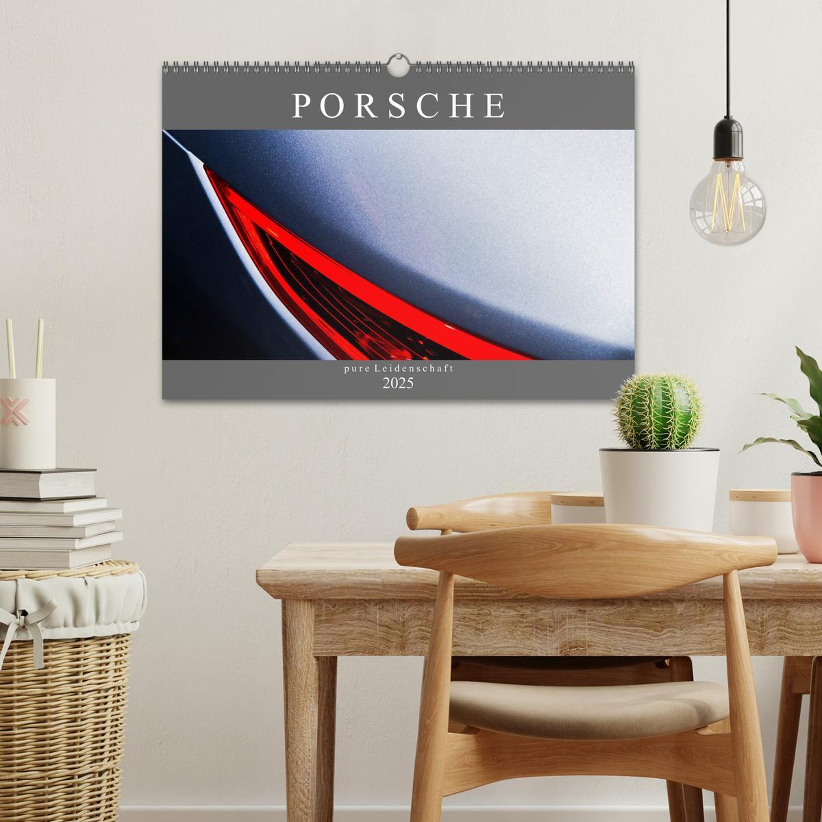 Bild: 9783435374281 | Porsche - pure Leidenschaft (Wandkalender 2025 DIN A3 quer),...